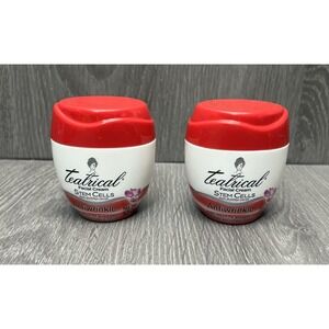 Teatrical Facial Cream Stem Cells Antiwrinkle 3.5 Oz 99 G Lot Of 2 Duo Pack